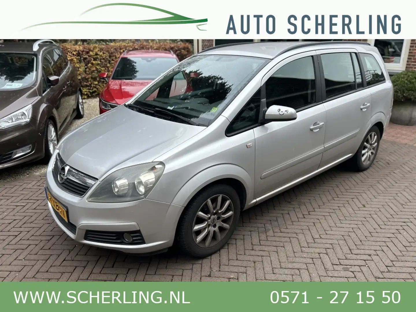 Opel Zafira 1.6 7-persoons Export / Handel Grijs - 1