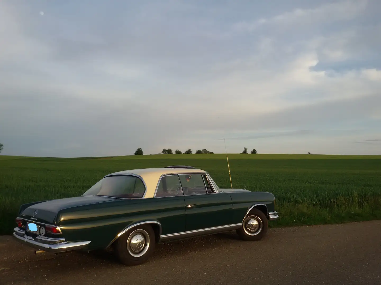 Mercedes-Benz 220 W111 Coupe Green - 2