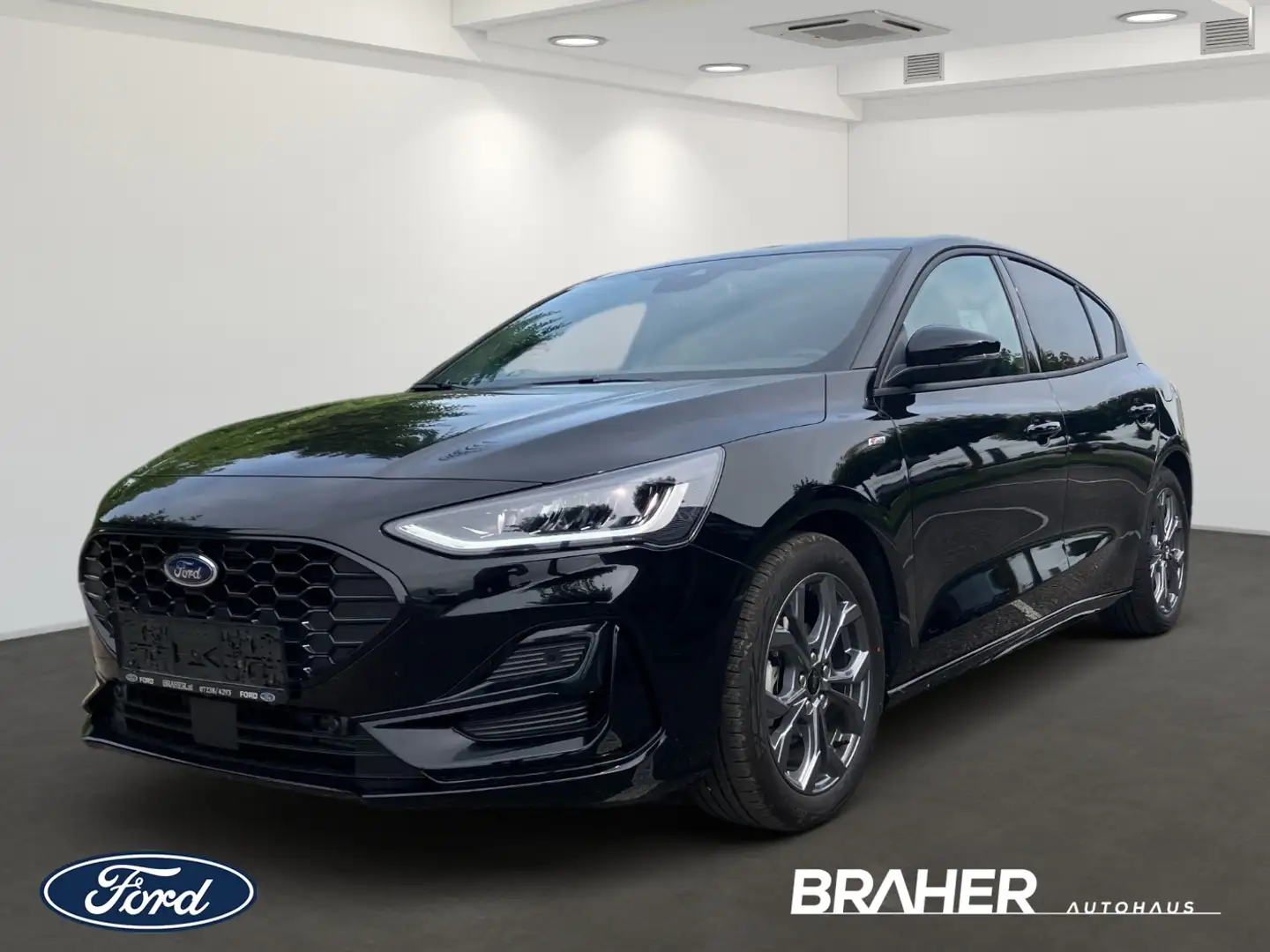Ford Focus 1.0 EcoBoost ST-Line X DAB Facelift Schwarz - 1