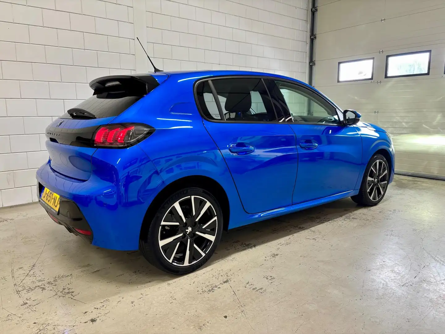 Peugeot 208 1.2 PureTech Allure Bj.20|Led|Navi|Panodak|Virtuel Blauw - 2