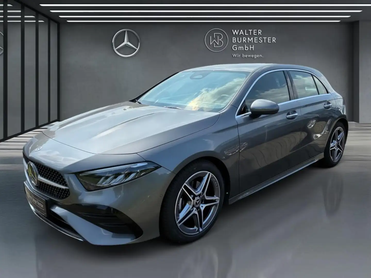 Mercedes-Benz A 180 +AMG+KAMERA+Ambiente+SHZ+AUT+Virt.Cockpit Gris - 2