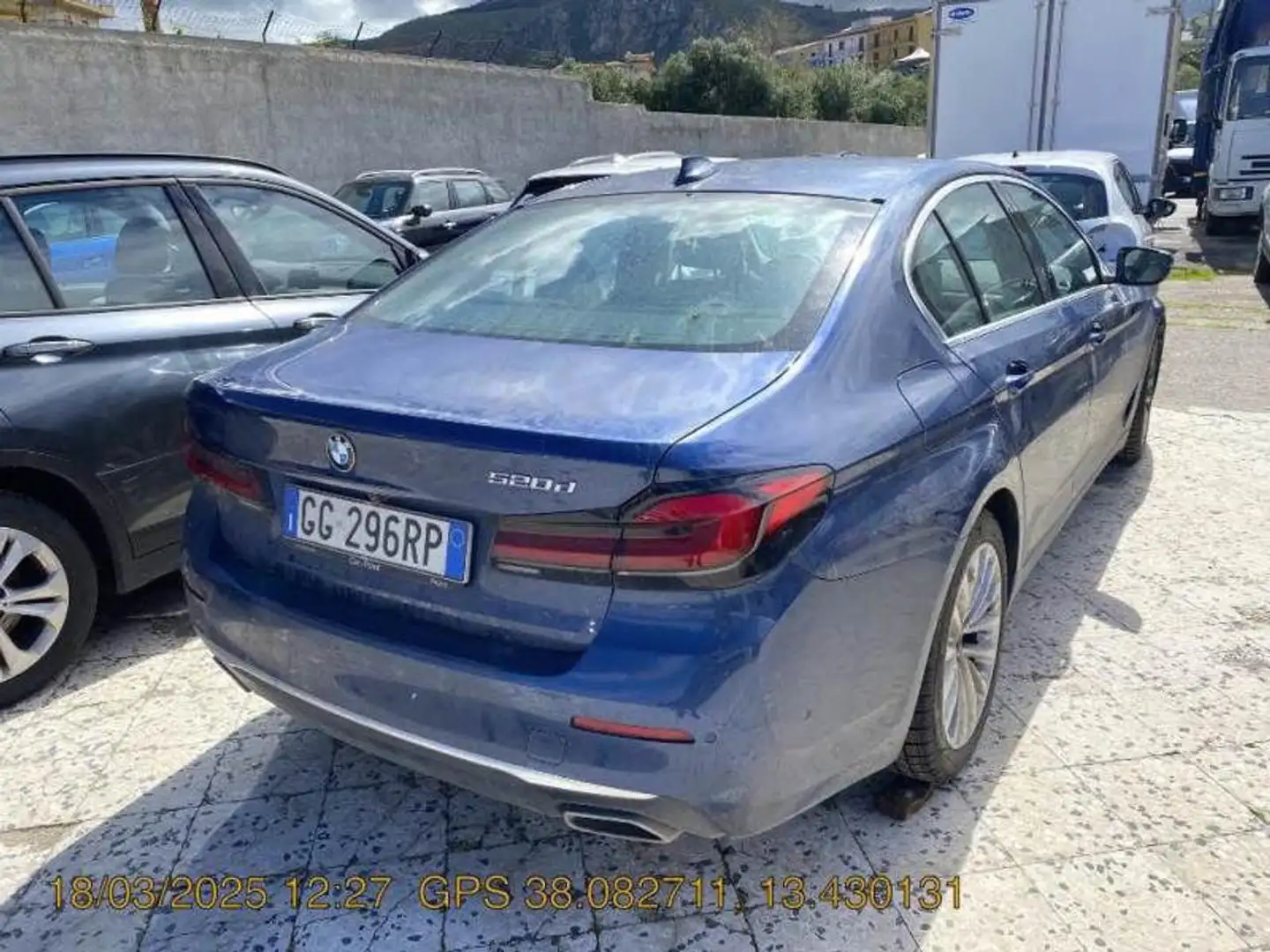 BMW 520 d 48V Luxury Blauw - 2