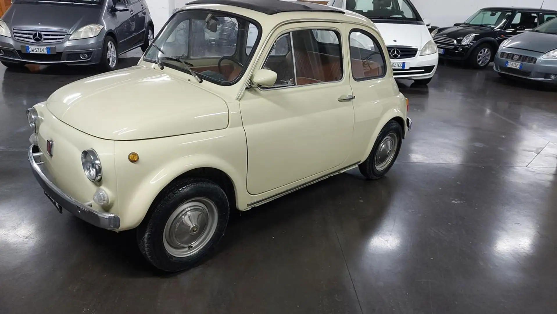 Fiat 500 F Beige - 2