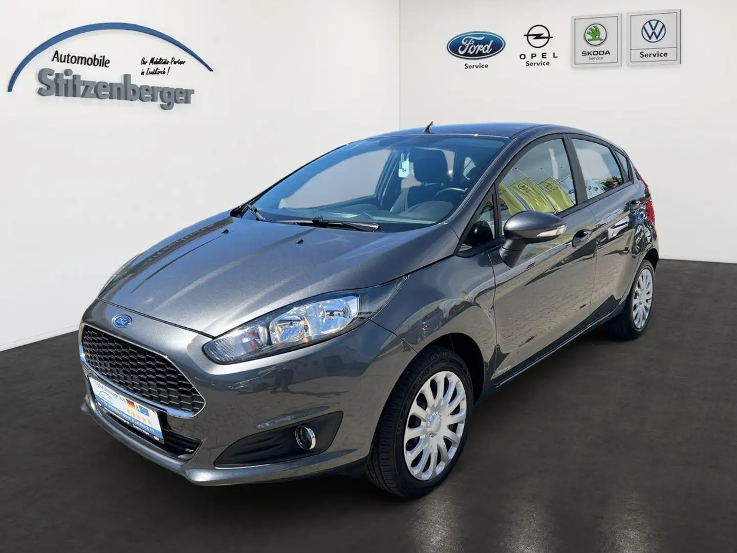 Ford Fiesta 1.25 *Sitzheizung*Klimaanlage* Gris - 1