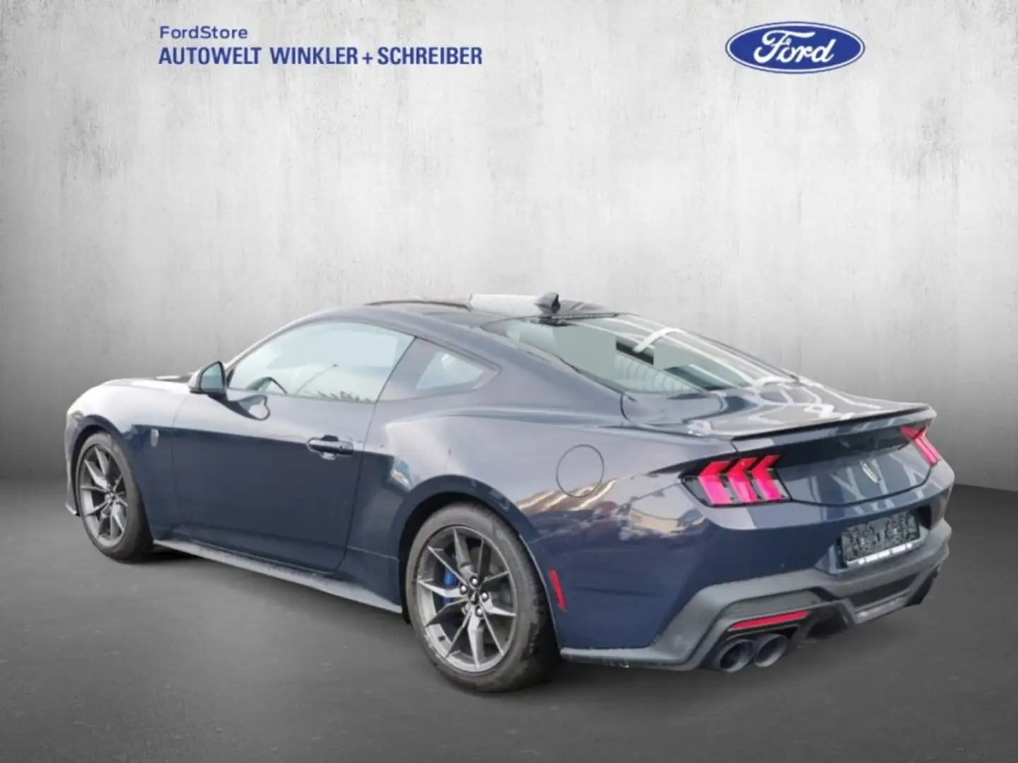 Ford Mustang Fastback 5.0 Ti-VCT V8 Aut. Dark Horse (S650) Blau - 2