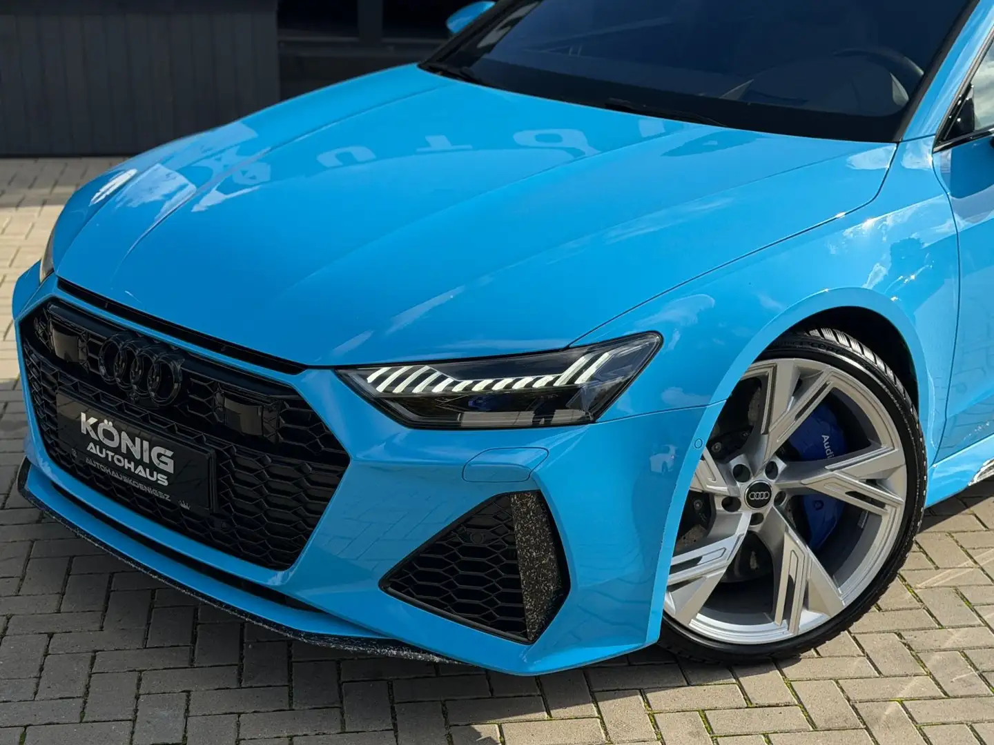 Audi RS7 Sportback 4.0 TFSI quattro*Individual*22Z. Bleu - 2