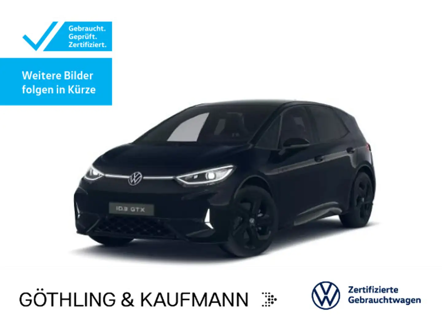Volkswagen ID.3 GTX*WP*PANO*H&K*AR-HUD*20Zoll*IQ-Light*Ambi Schwarz - 1
