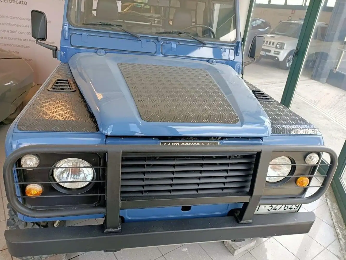 Land Rover Defender 90 Hard Top 2.5 TD 90 2.5 turbo 85 cv 6 posti vet Bleu - 2