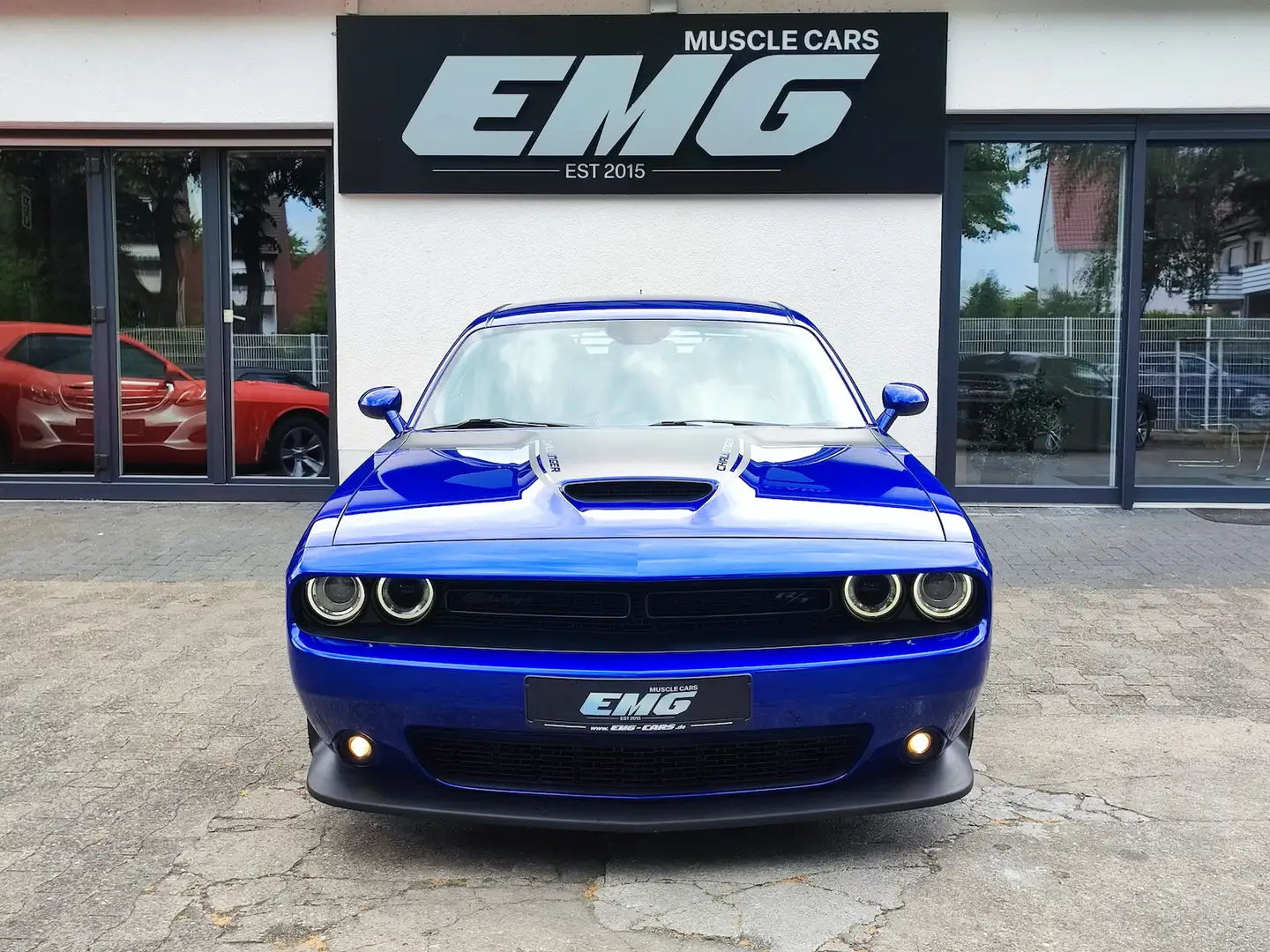 Dodge Challenger R/T Blacktop 345 V8 HEMI*LEDER*KAMERA* Blau - 2