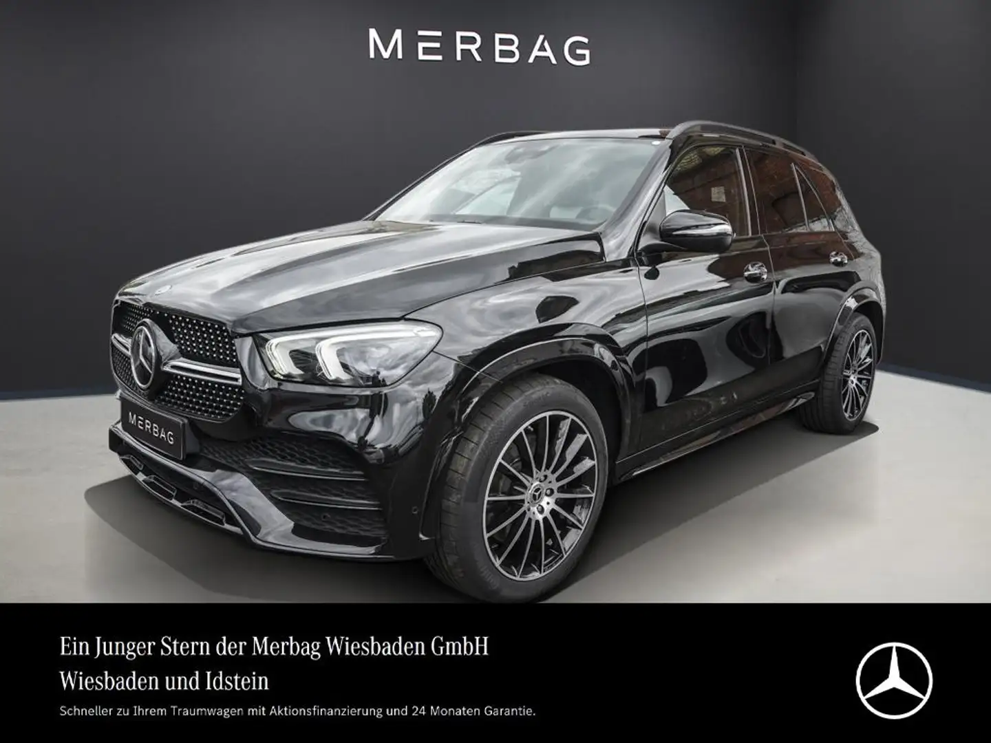 Mercedes-Benz GLE 400 d 4M AMG-LINE PANO STH. SITZKL. DISTRONIC AHK Negru - 1