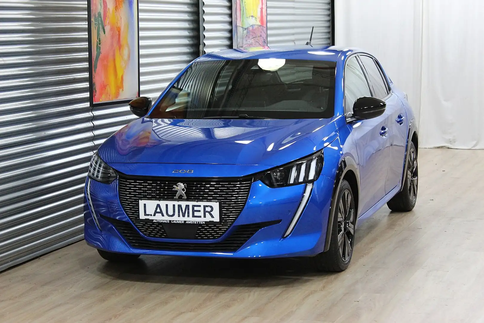 Peugeot 208 GT PureTech 100 S&S Blau - 2