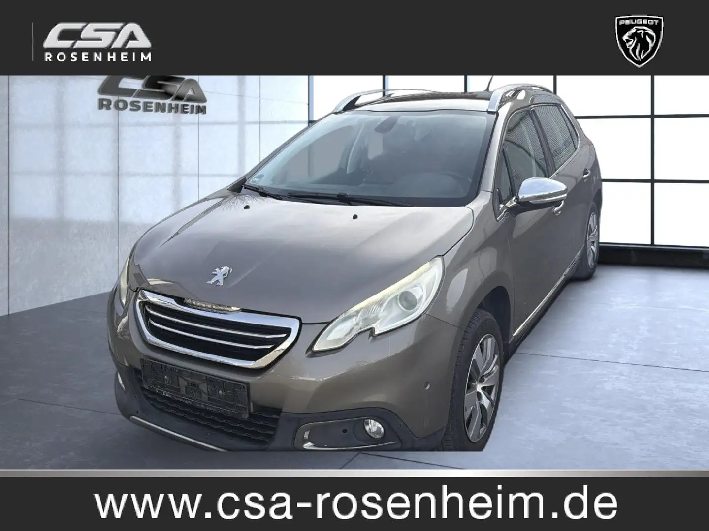 Peugeot 2008 Allure Bluetooth Navi Klima Einparkhilfe Grau - 1