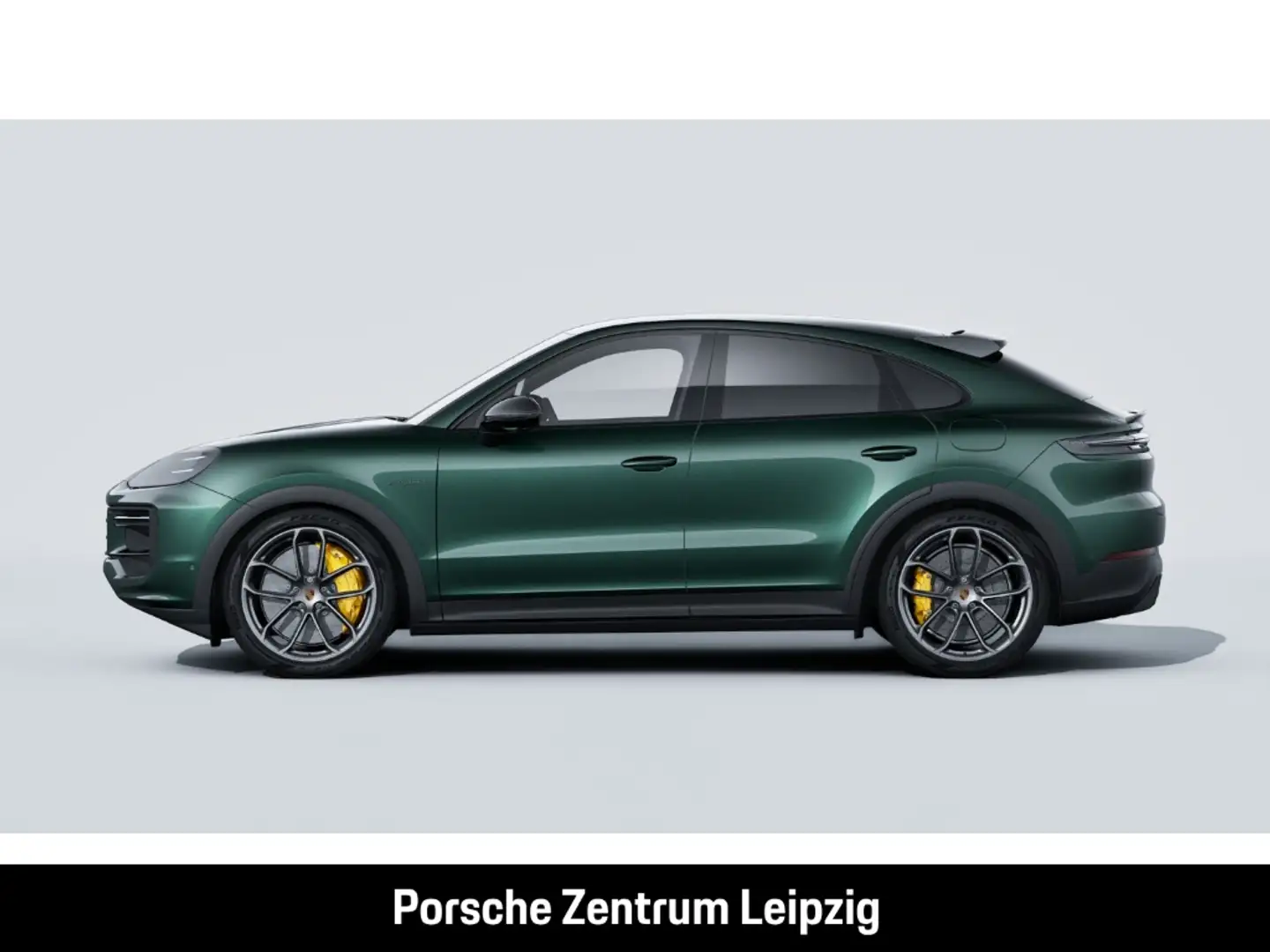 Porsche Cayenne Turbo E-Hybrid Coupe GT-Paket FnW darkoliveMassage Groen - 2