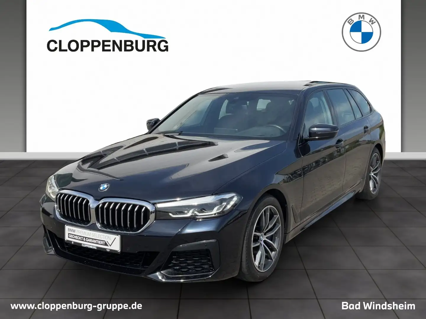 BMW 530 d Touring M Sportpaket Head-Up HiFi DAB AHK Schwarz - 1