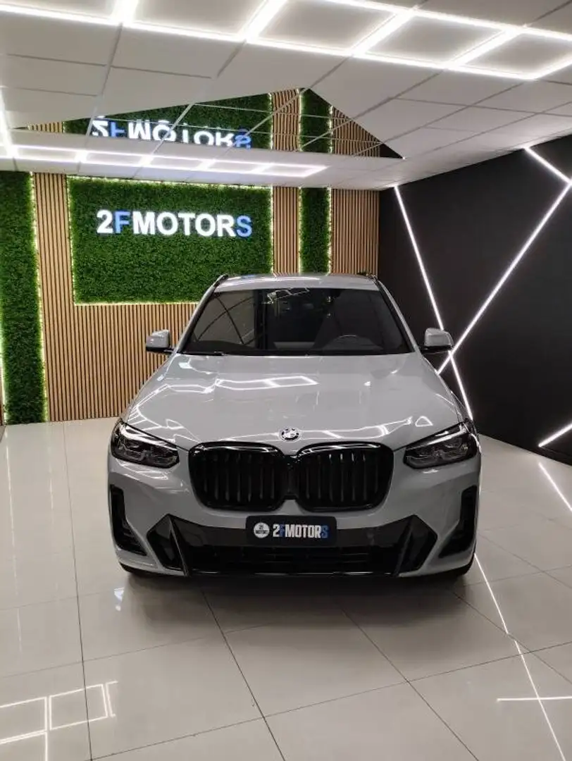 BMW X3 Xdrive20d mhev 48V Msport auto Grigio - 2