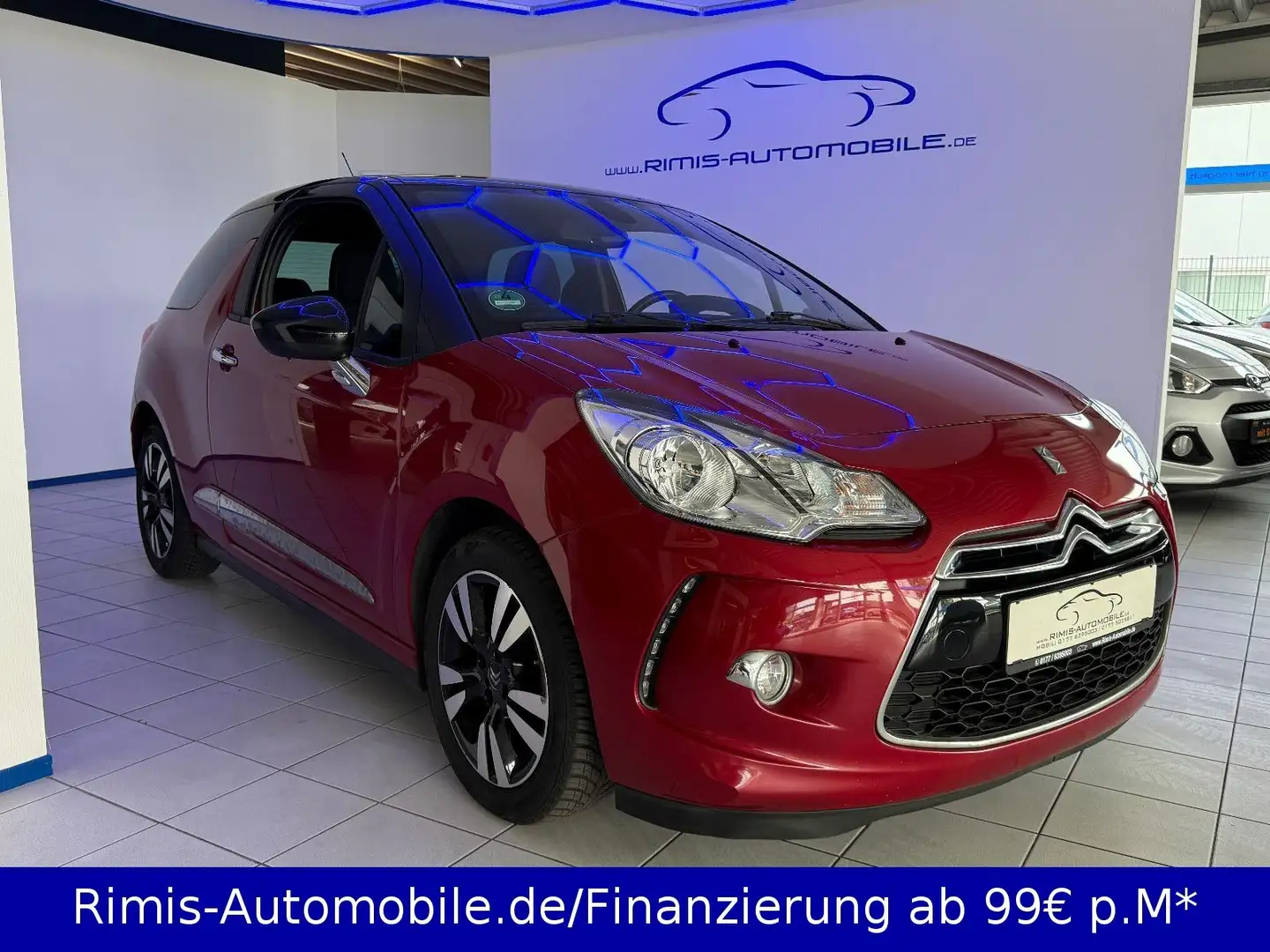 Citroen DS3 SoChic Navi Klimaautomatik Bluetooth PDC Černá - 2