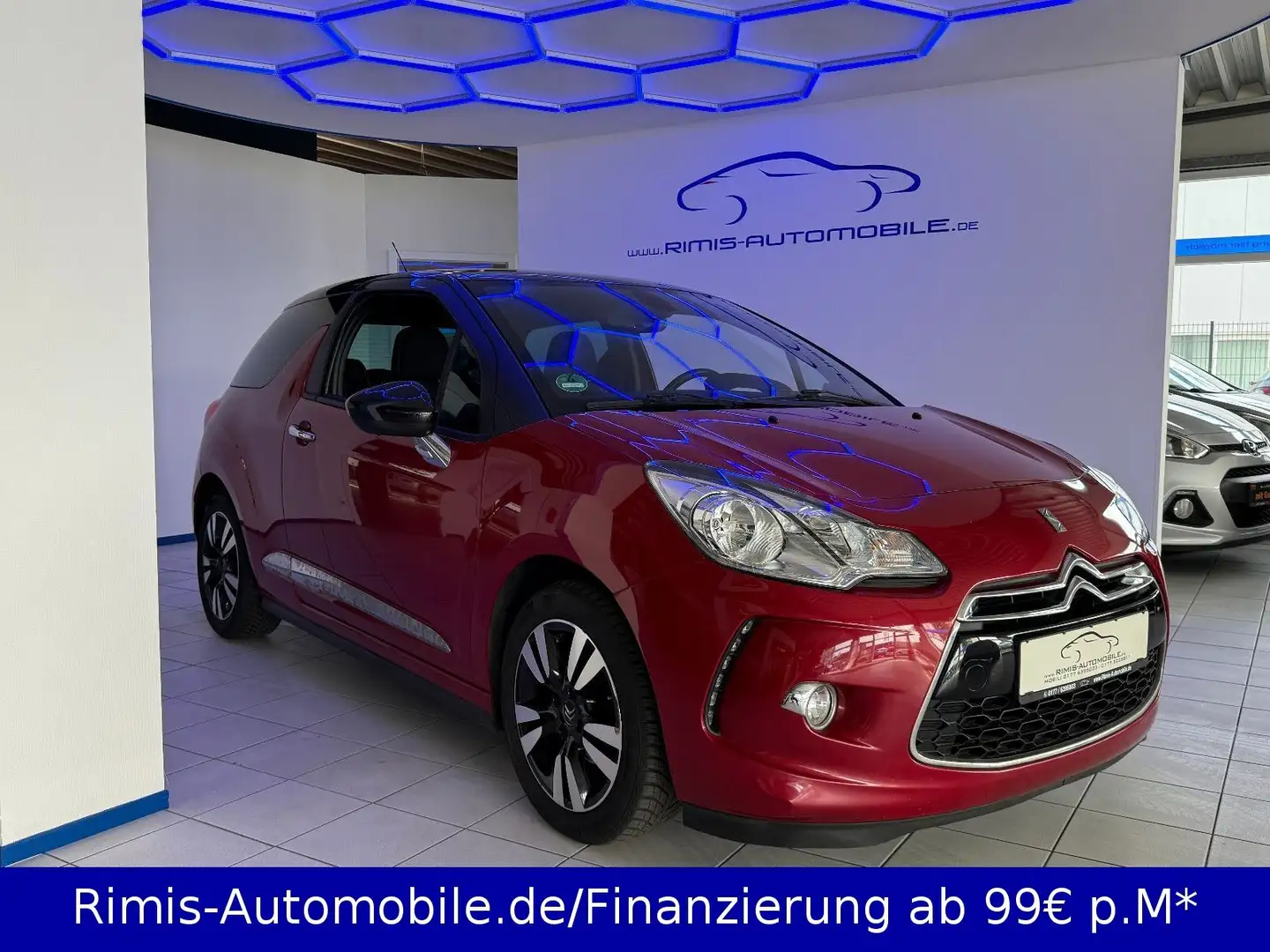 Citroen DS3 SoChic Navi Klimaautomatik Bluetooth PDC Černá - 1