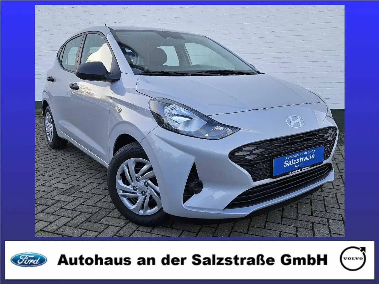 Hyundai i10 5-Sitzer*RFK*Navi*Android+Apple*Tempomat* Grau - 1