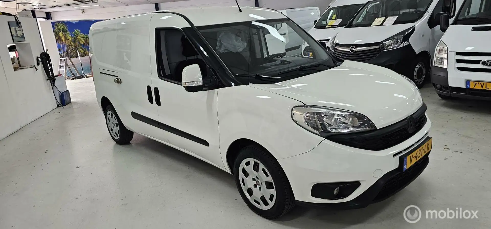 Fiat Doblo Cargo 1.3 MJ L2H1 Maxi Euro6 Wit - 1