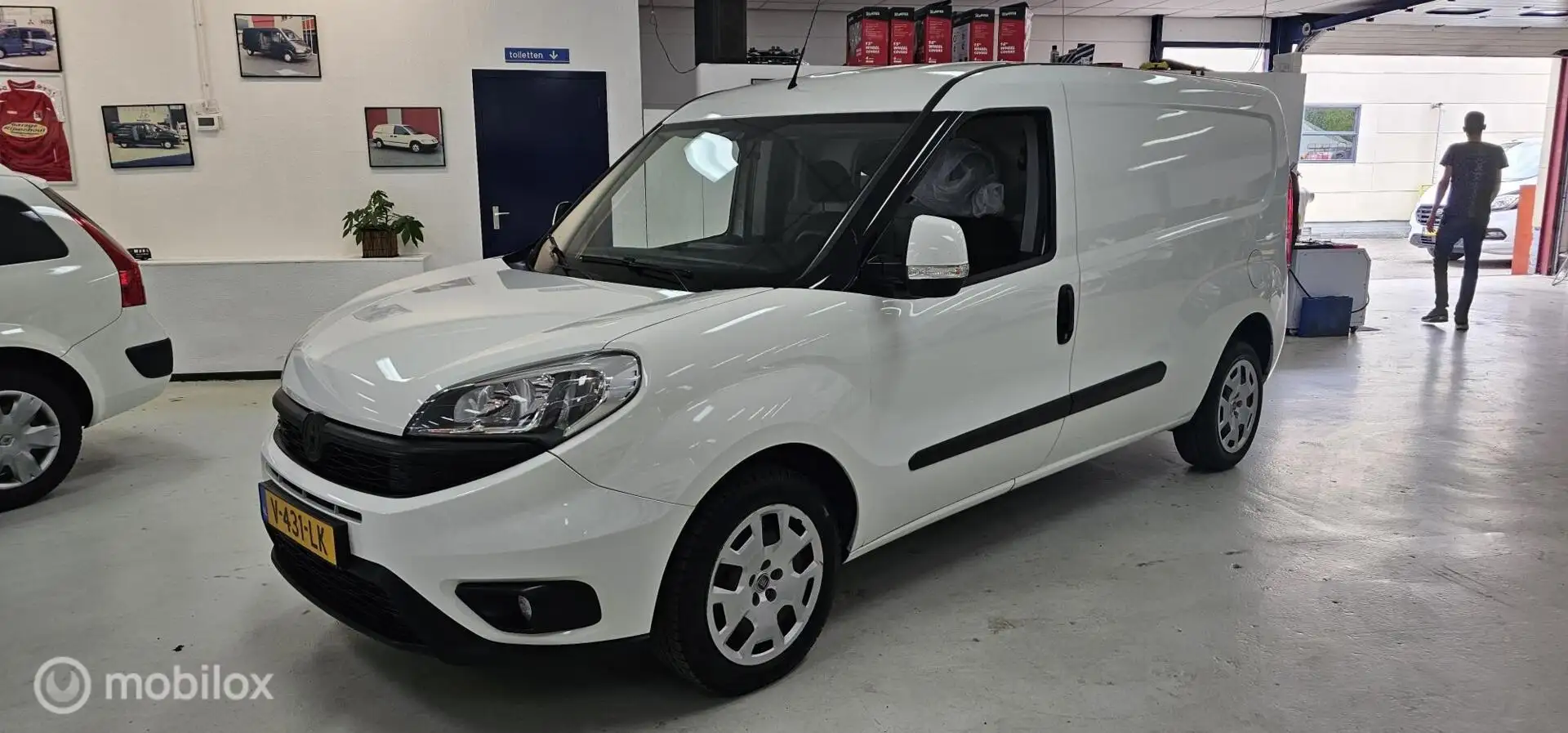 Fiat Doblo Cargo 1.3 MJ L2H1 Maxi Euro6 Wit - 2
