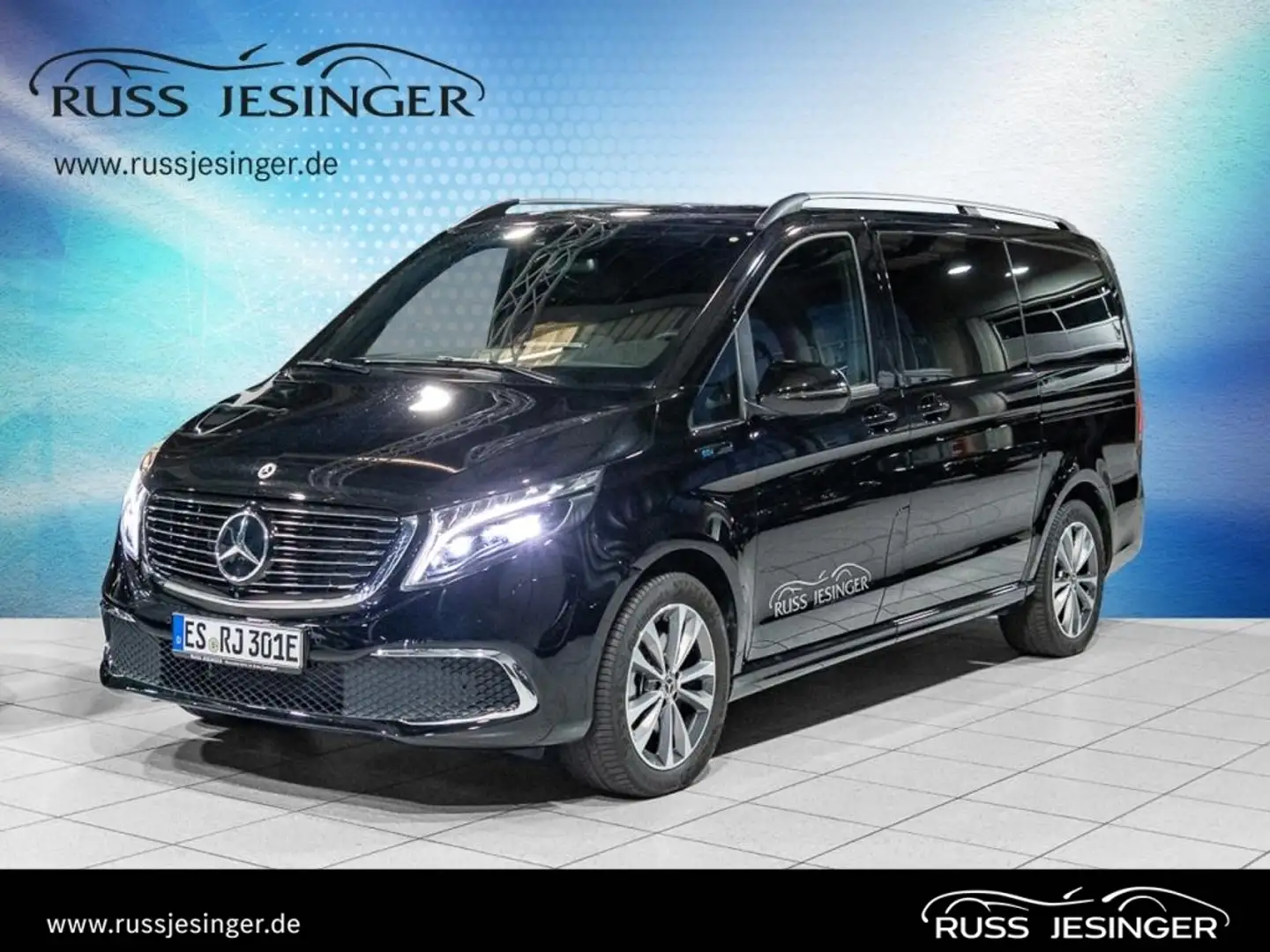 Mercedes-Benz EQV 300 L Avantgarde *Distr*Burm*Leder*MBUX*Airm Noir - 1