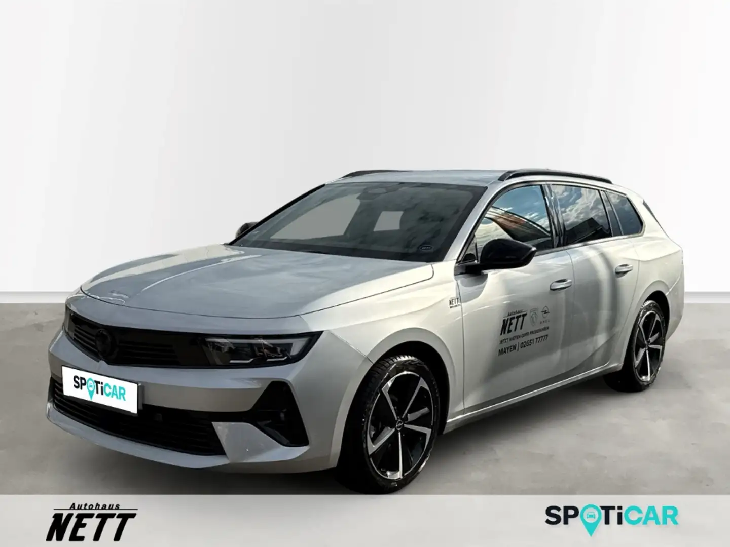 Opel Astra Sports Tourer GS Line Turbo 130 Silber - 1