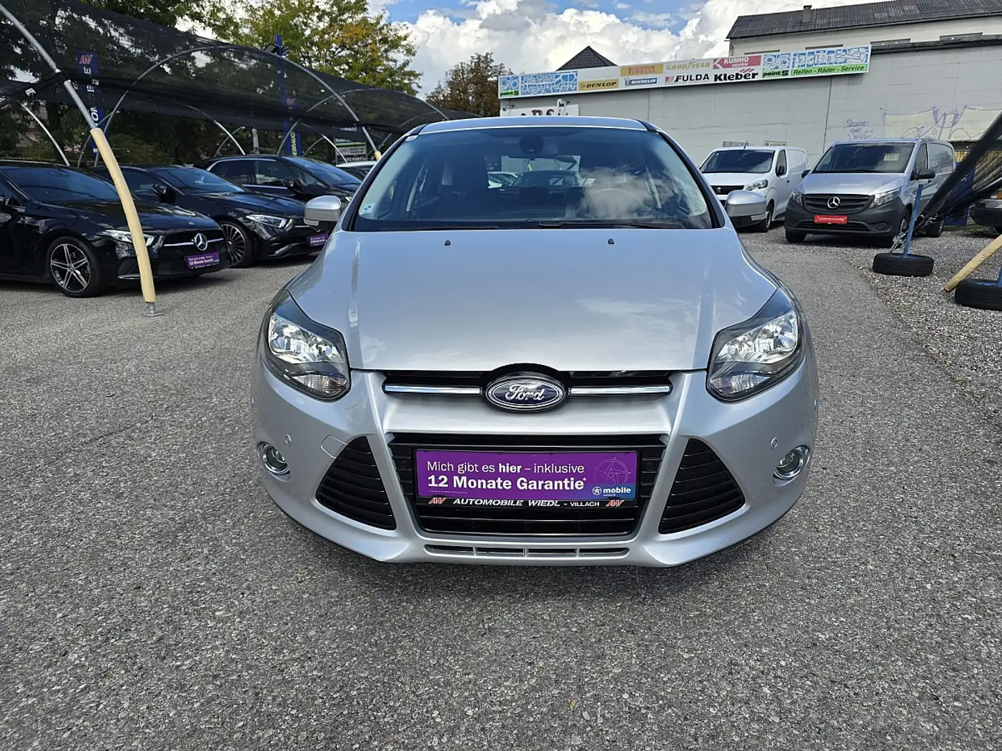 Ford Focus 1,0 EcoBoost Titanium Silber - 2