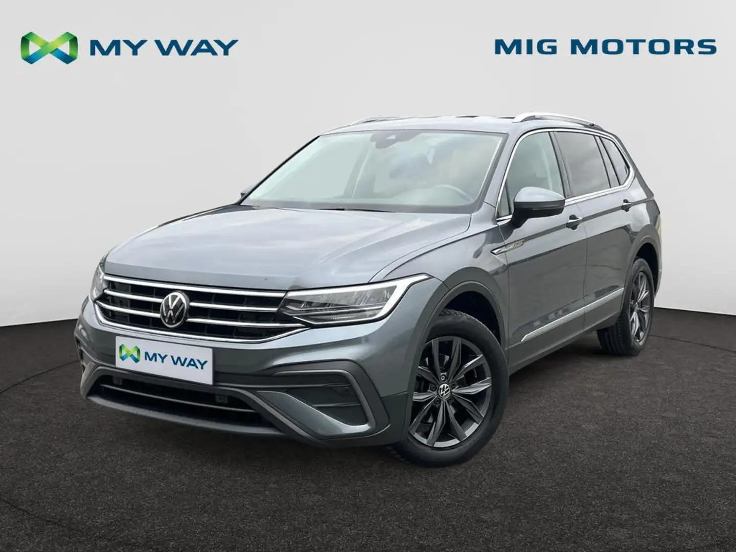 Volkswagen Tiguan Allspace Life Business 2.0 TDI (150 pk) /// Automaat /// elektrische kofferklep ///  Zetel & Stuurverwarming /// Gris - 1
