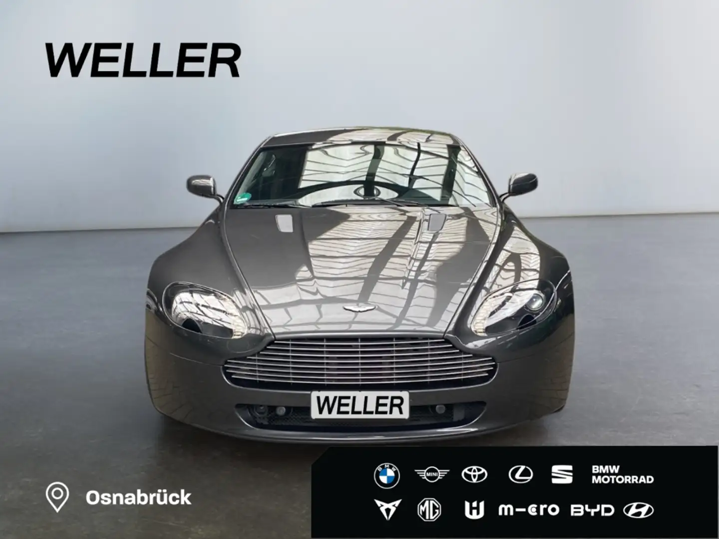 Aston Martin Vantage V8 Sportshift *Sport-Pack Felgen*Klarglas Rückleuc Silber - 2