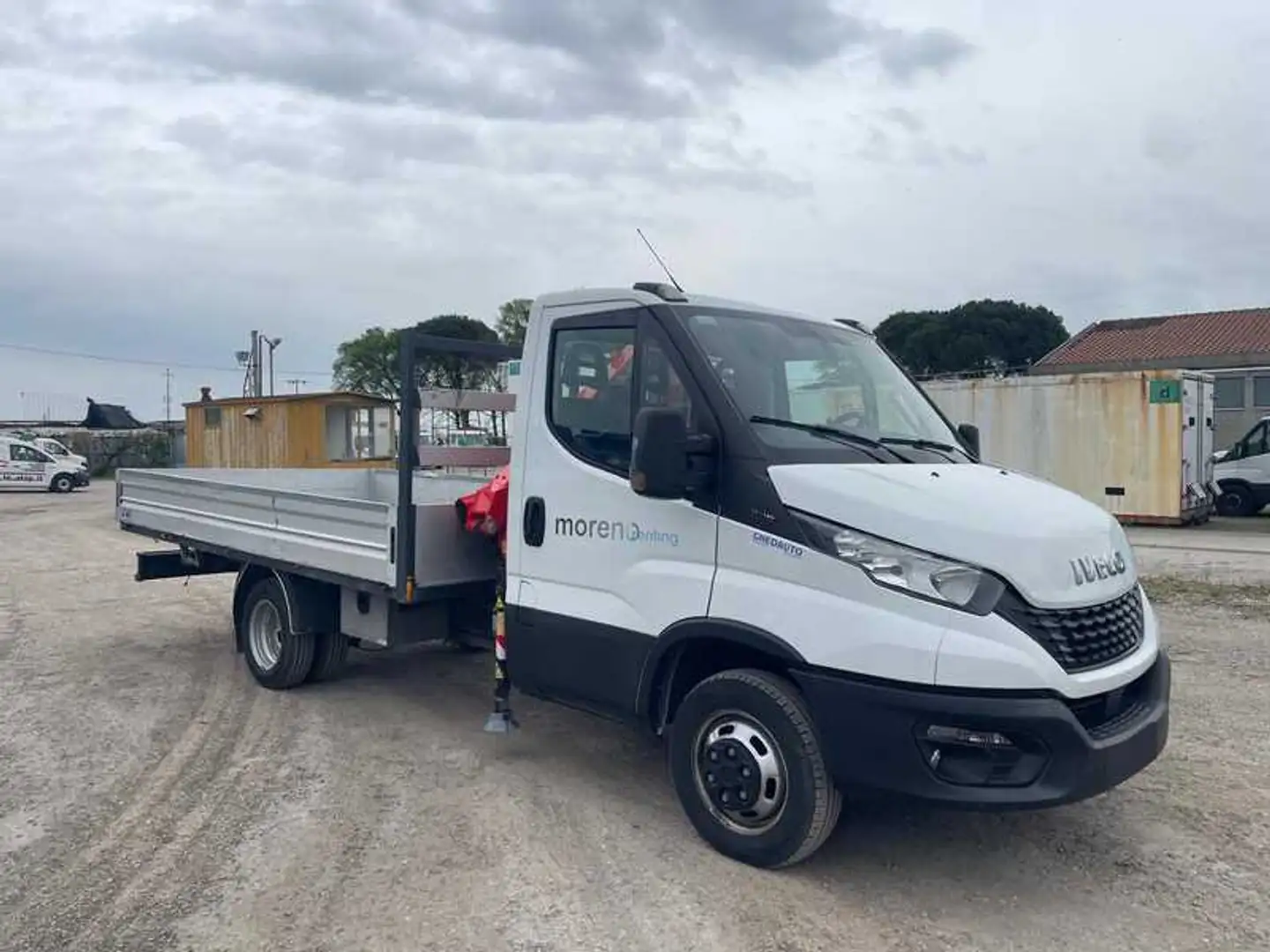 Iveco Daily 35 C16H 3.0 3750 CASSONE FISSO + GRU Bílá - 2