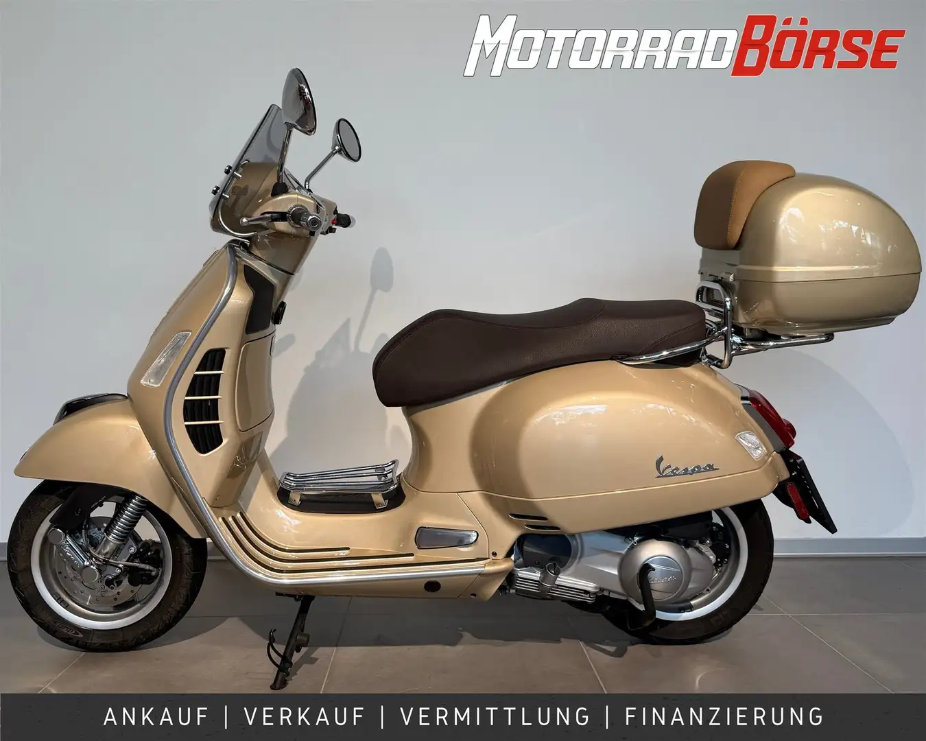 Vespa GTS 300 Teilzahlung ab 48 Euro monatlich Beige - 2