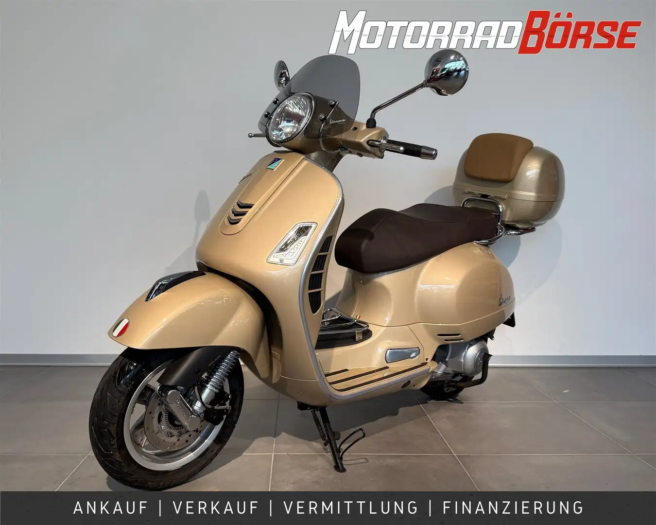 Vespa GTS 300 Teilzahlung ab 48 Euro monatlich Beige - 1