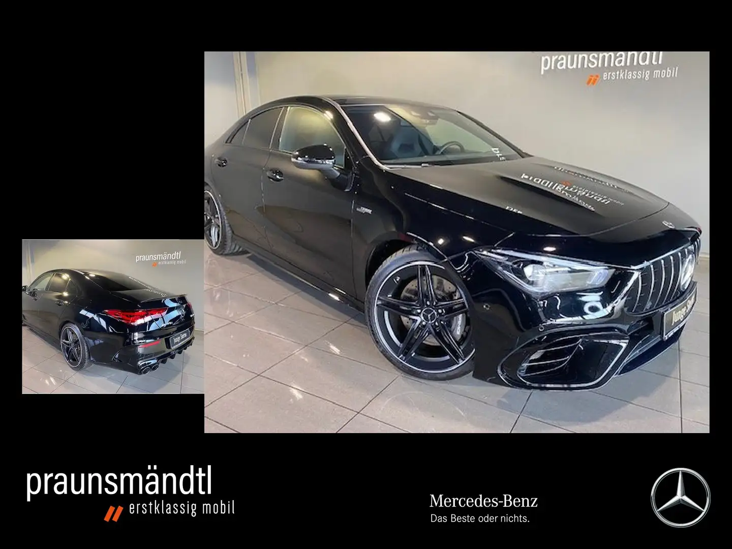 Mercedes-Benz CLA 45 AMG 4M Night/Pano/LED/DISTRONIC/19"/Sound Noir - 1