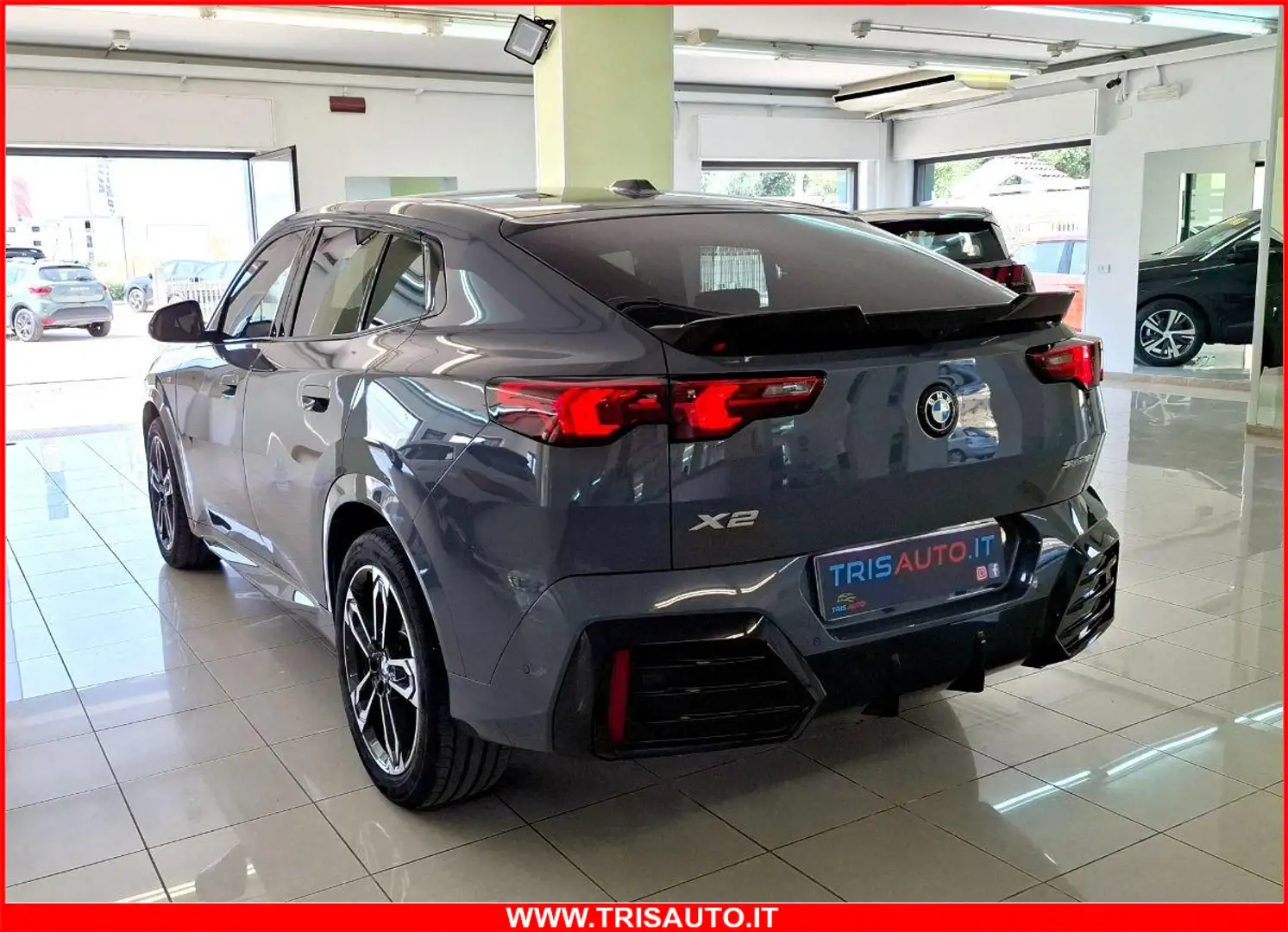 BMW X2 sDrive18d 2.0 M sport Pro (FULL LED+ANDROID+APPLE) Grijs - 2