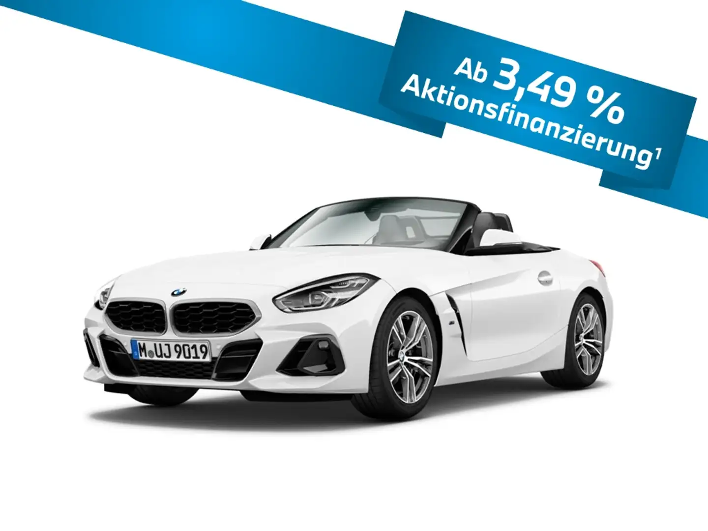 BMW Z4 sDrive20i Sportpaket HUD Navi Leder Digitales Cock Weiß - 1
