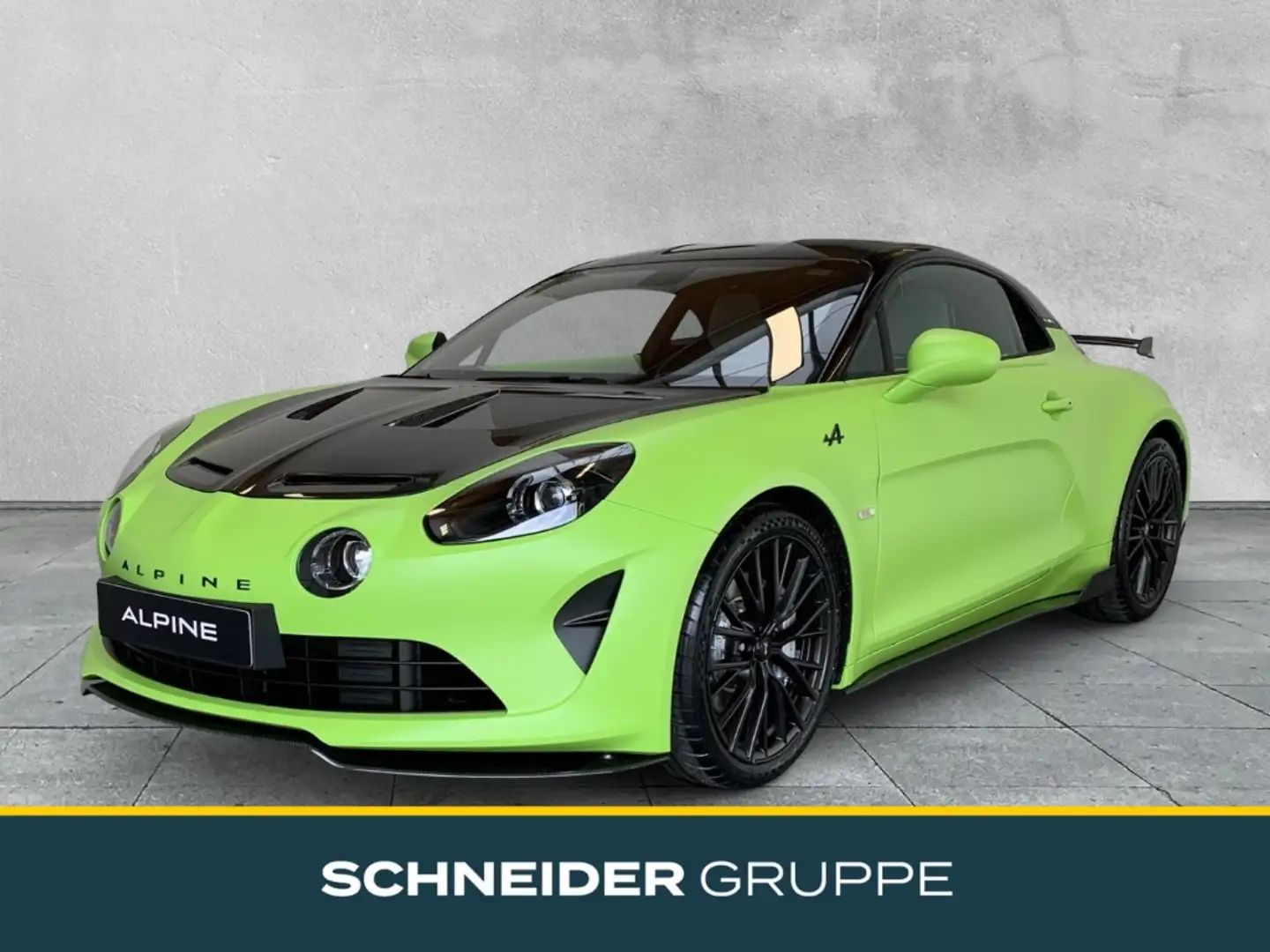 Alpine A110 R Turini KAMERA+CARBON+NAVI+KLIMA+SPORT+DAB Yeşil - 1