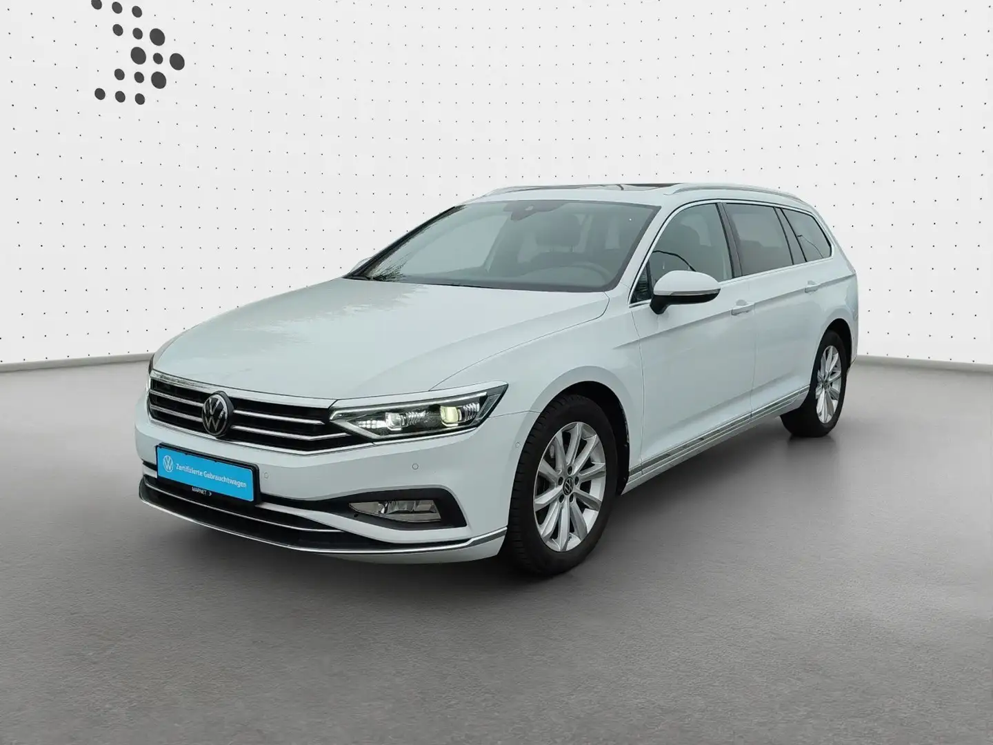Volkswagen Passat Variant 2.0 TDI DSG Elegance*Navi*AHK*Pan Weiß - 2