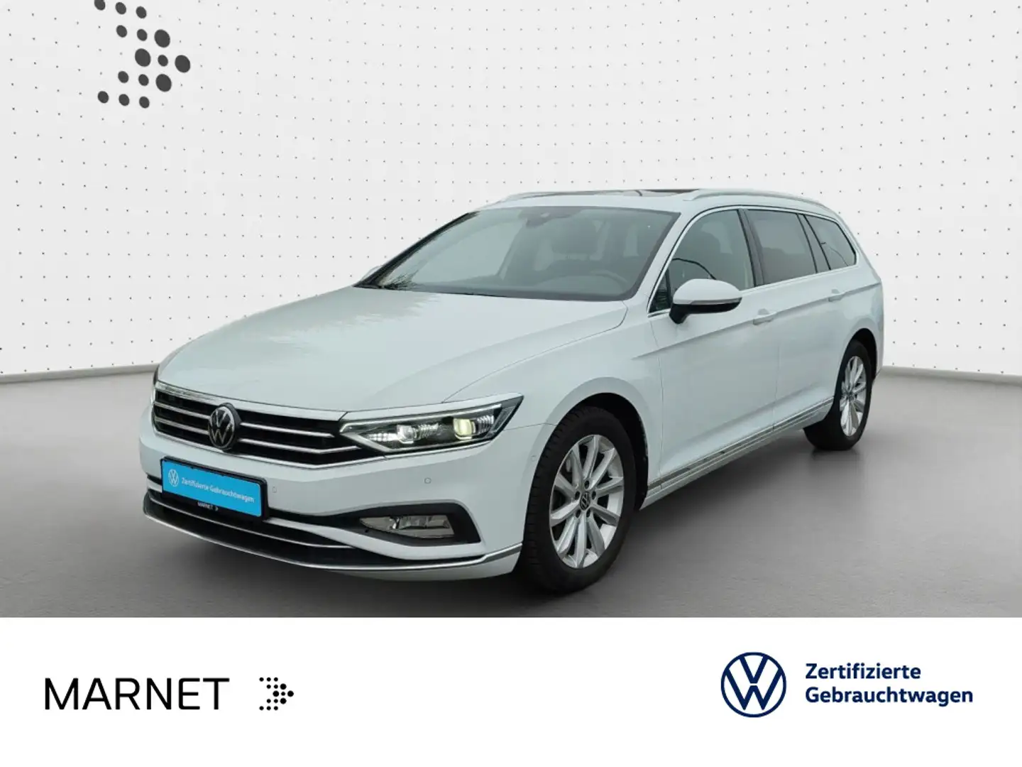 Volkswagen Passat Variant 2.0 TDI DSG Elegance*Navi*AHK*Pan Weiß - 1