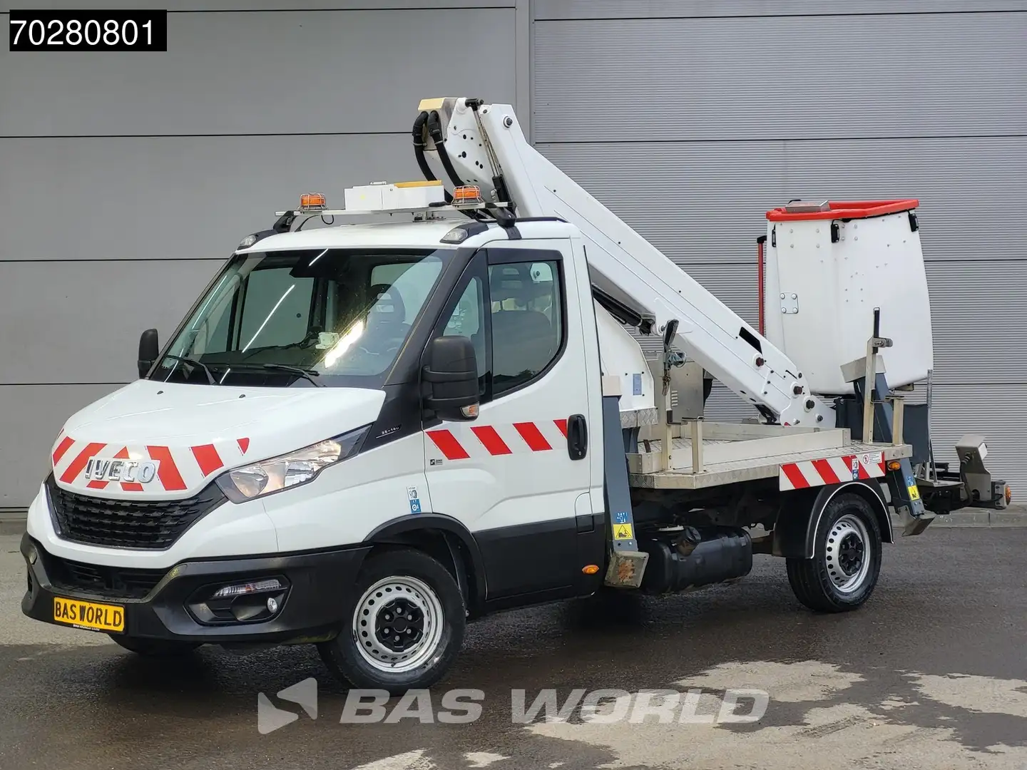 Iveco Daily 35S14 Hoogwerker 14meter werkhoogte 4xGestempeld 2 Wit - 2
