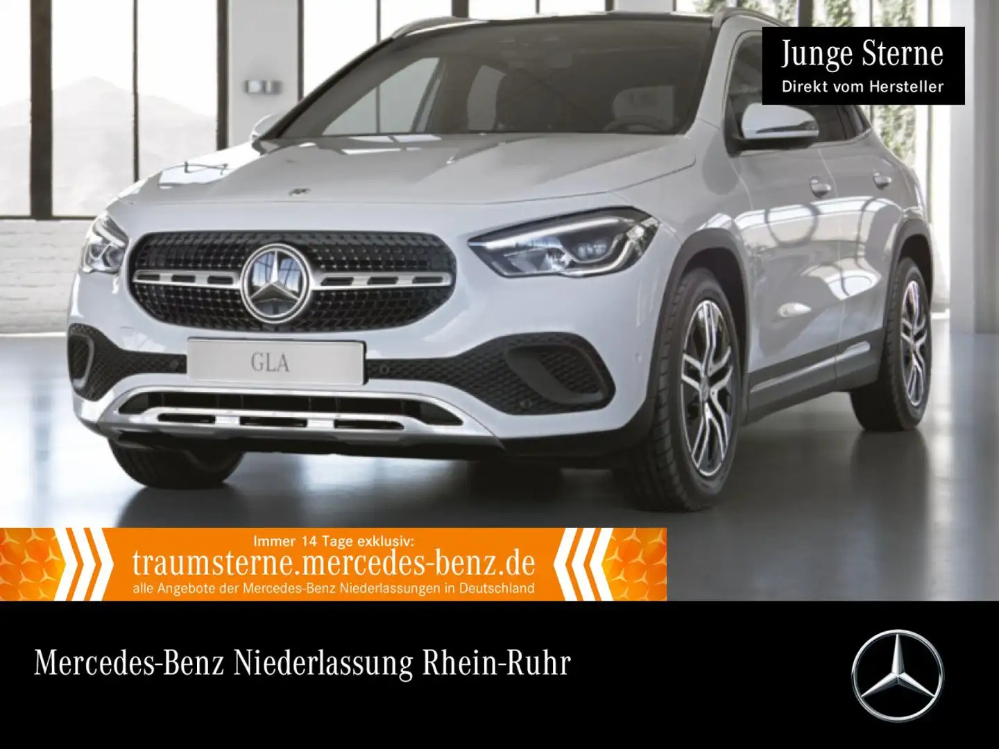 Mercedes-Benz GLA 200 PROGRESSIVE+PANO+LED+KAMERA+TOTW+7G Weiß - 1