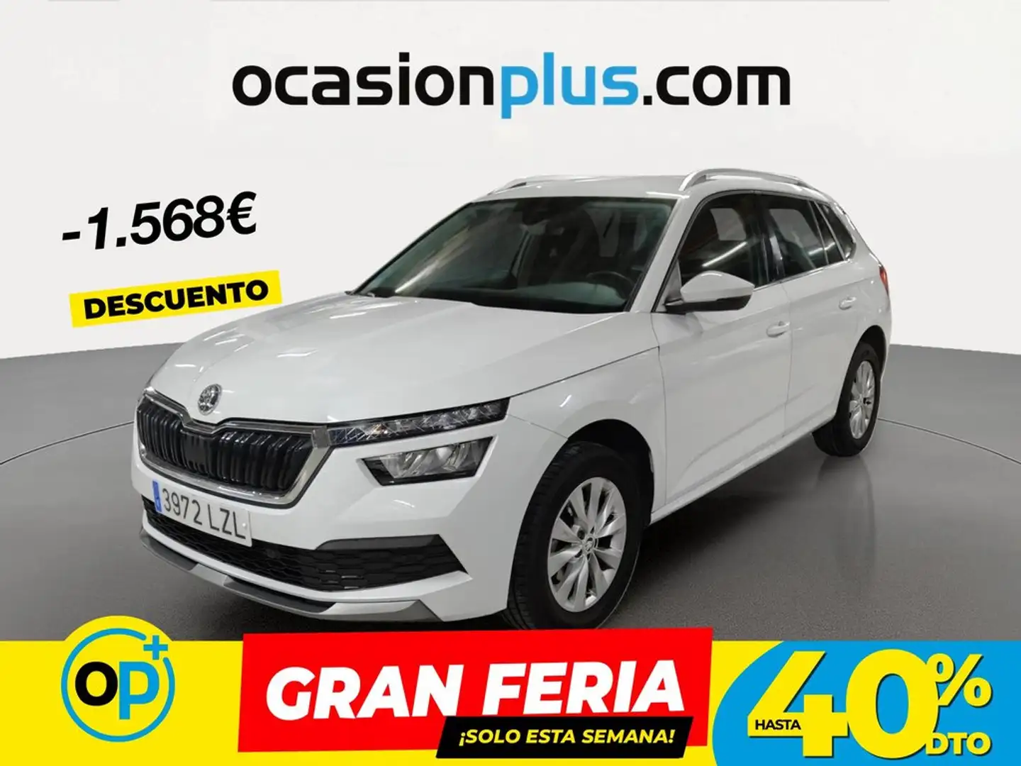 Skoda Kamiq 1.0 TSI Ambition 70kW Blanco - 1
