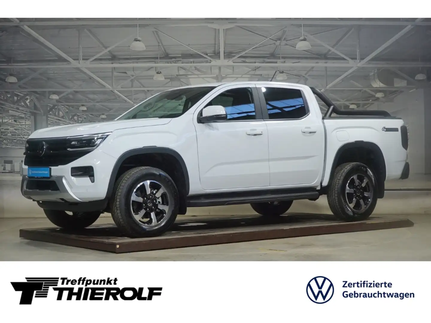 Volkswagen Amarok Life DC 2.0 TDI 4M Navi AHK Kamera MATRIX Weiß - 1