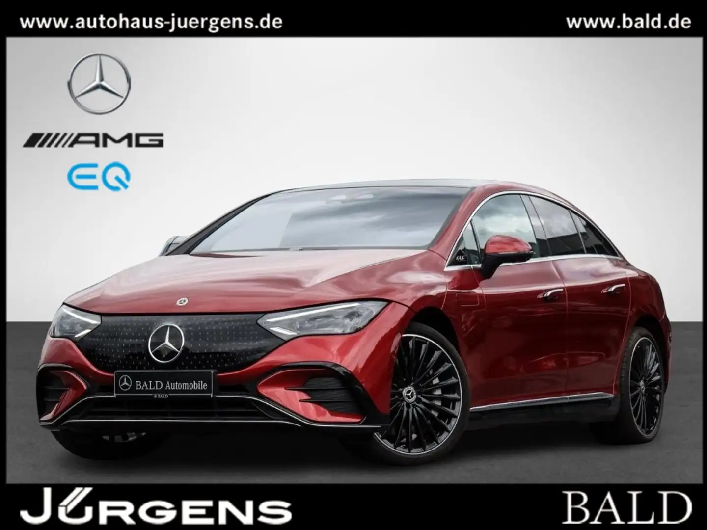 Mercedes-Benz EQE 500 4M AMG/Digital/Pano/Burm3D/360/HUD/21" Rood - 2