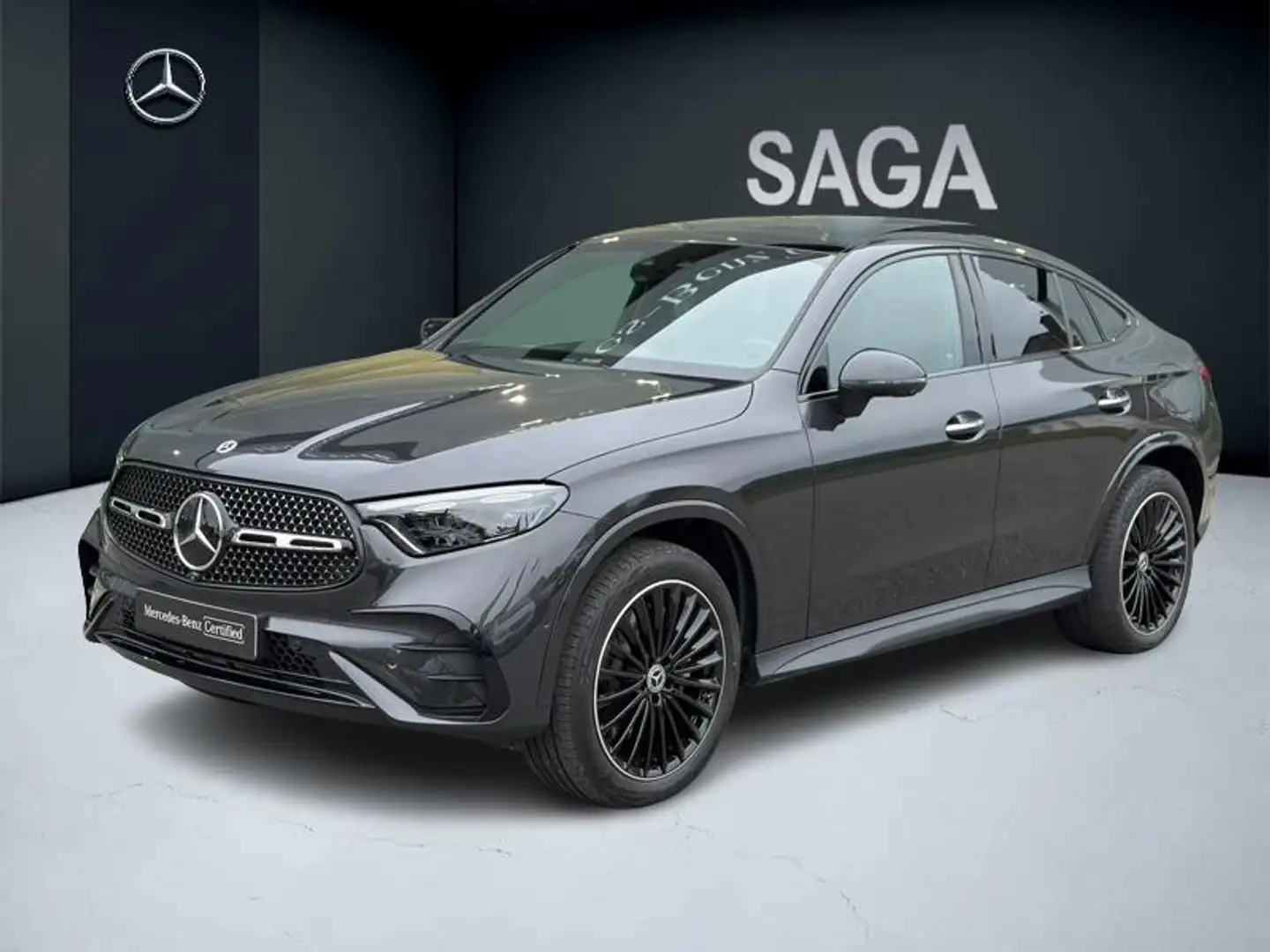 Mercedes-Benz GLC 300 e Coupé 4M AMG Pano Attelage Gris - 1