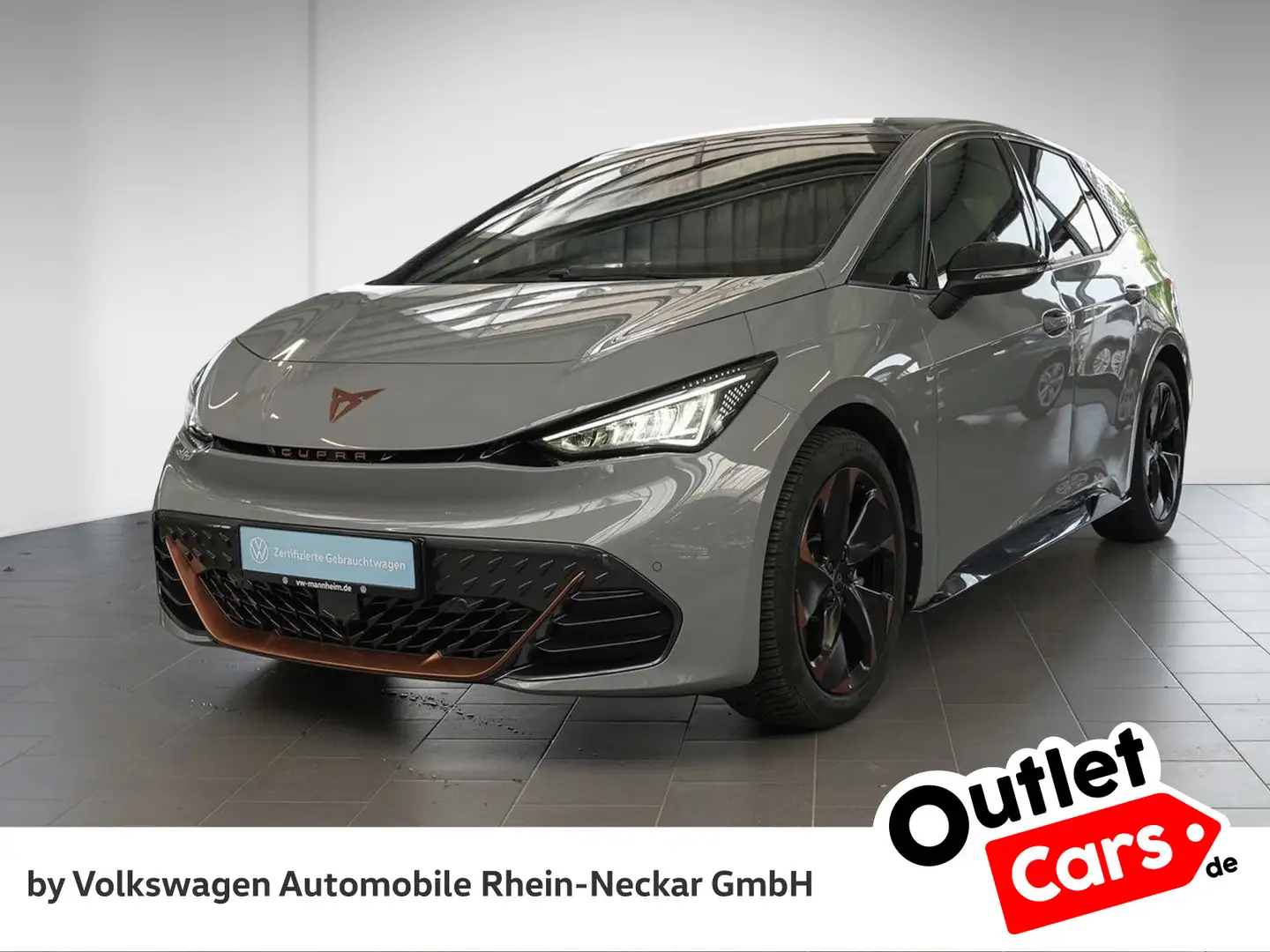 CUPRA Born 150kW Climatronic PDC LED uvm Šedá - 2