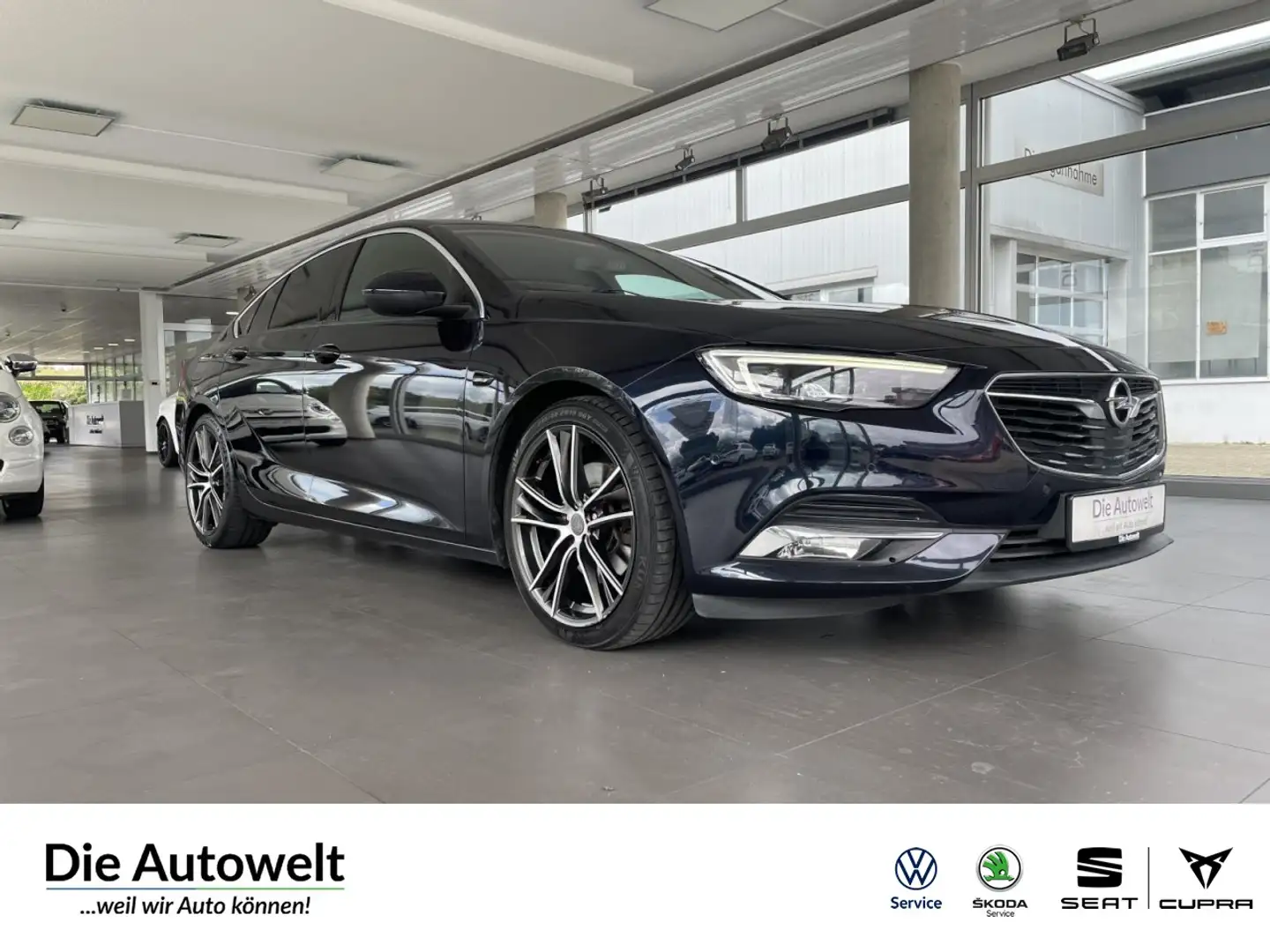 Opel Insignia B Grand Sport 2.0 CDTI LEDER NAVI LED Klima Navi Bleu - 1