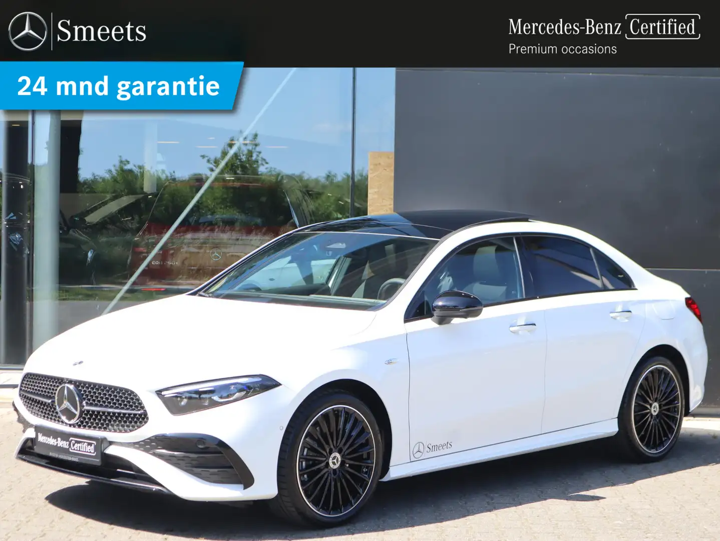 Mercedes-Benz A 250 e AMG Line Blanc - 1