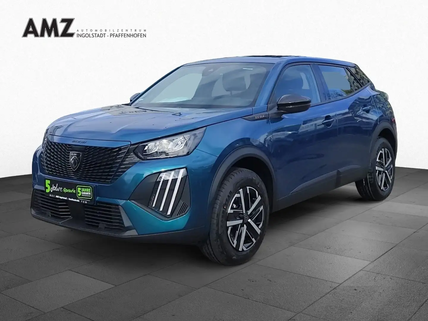 Peugeot 2008 Style 101PS Schalter Klimaauto. PDC SitzH. Blau - 1