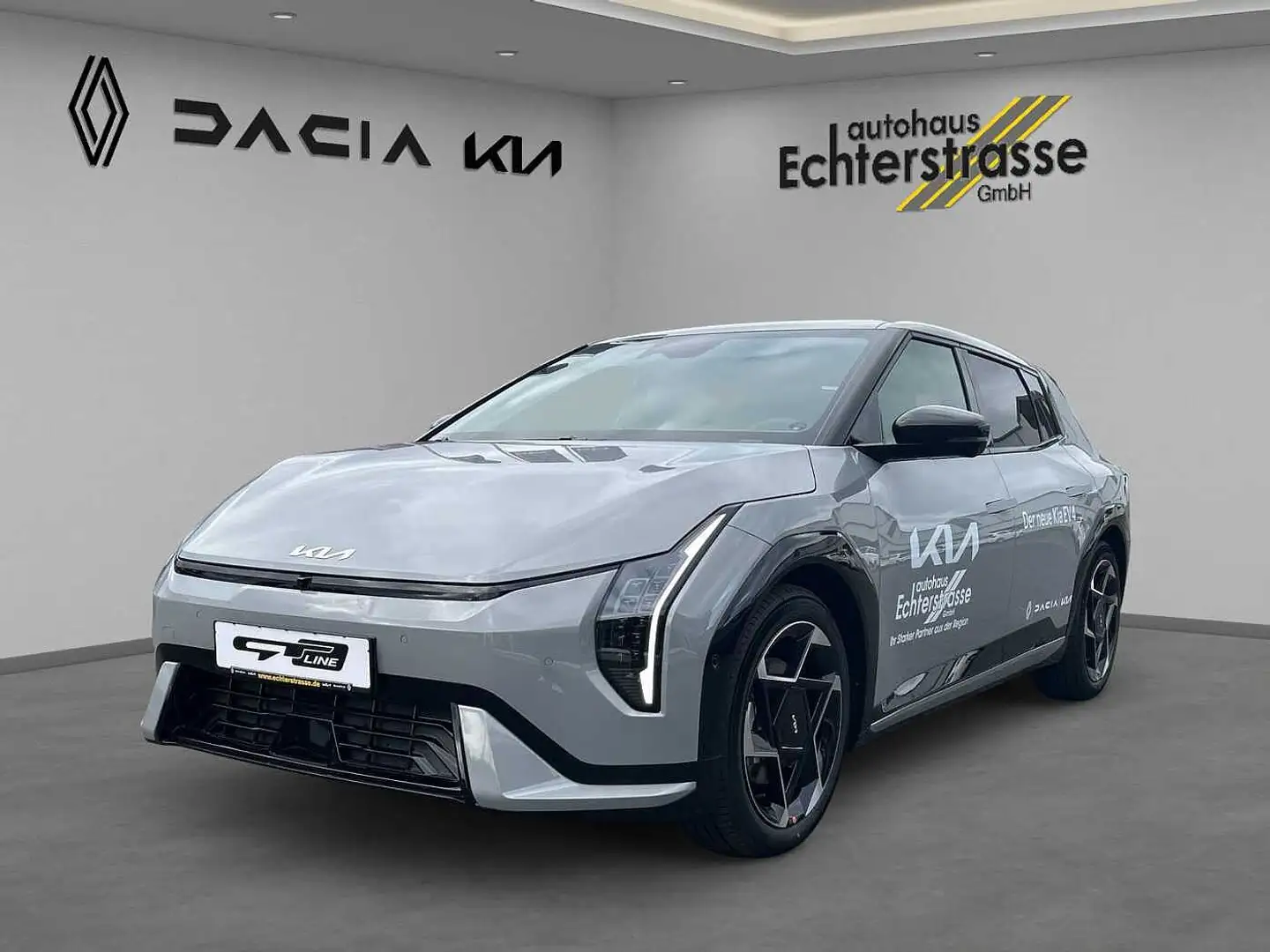 Kia EV4 GT-line 81,4-kWh +HEAD-UP+360°+V2X Серый - 2