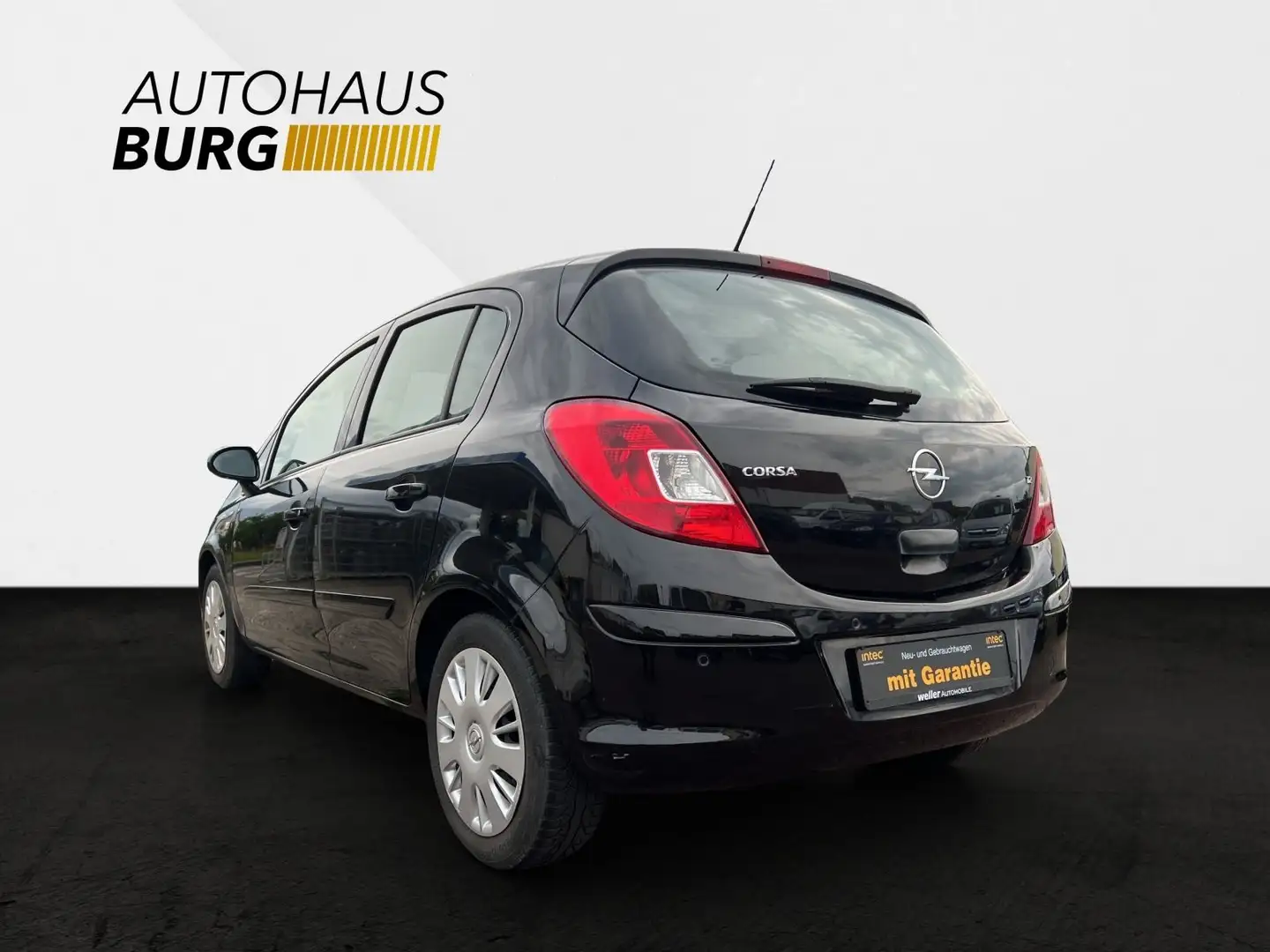 Opel Corsa D Cosmo*Sitz&Lenkrad-Heizung*Klima*PDC*TÜV Schwarz - 2